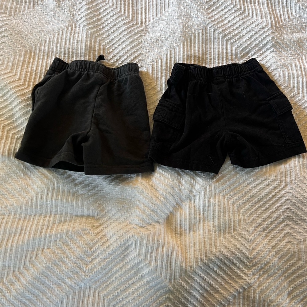 Kids Black Shorts Set 18 months - Picture 6 of 6
